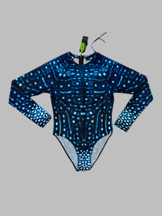 NEW 2024 - Whaleshark - Warm Water - Sun Dive & Surf - Back Zip Suit  - Repreve® Fabric