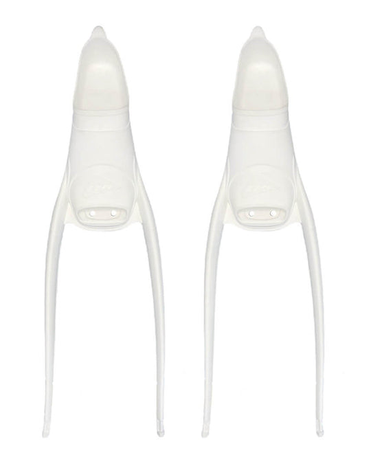 Footpockets - White - Fixing Kits - Ocean Hunter - DiveR blades