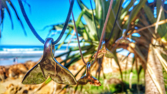 Silver Whale Tail Pendants - 3 sizes - pendant shown not necessarily one sent - all unique