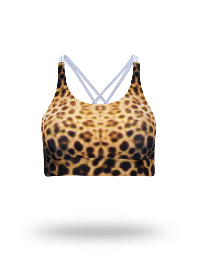 Leopard Shark - Crop Top - Repreve® Fabric