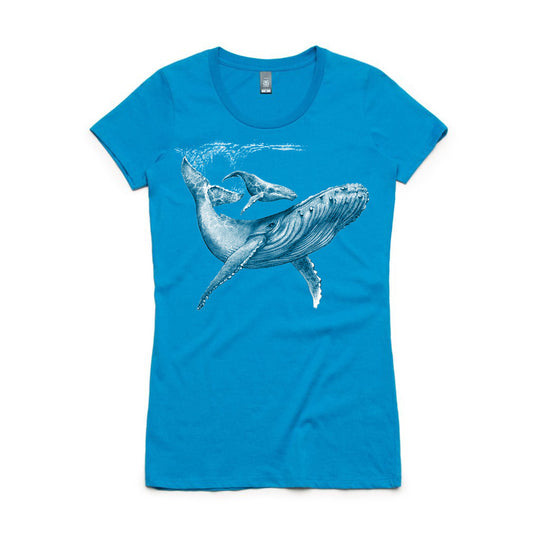 Women's 'Wafer Cut' Limited Edition Humpback T-shirt