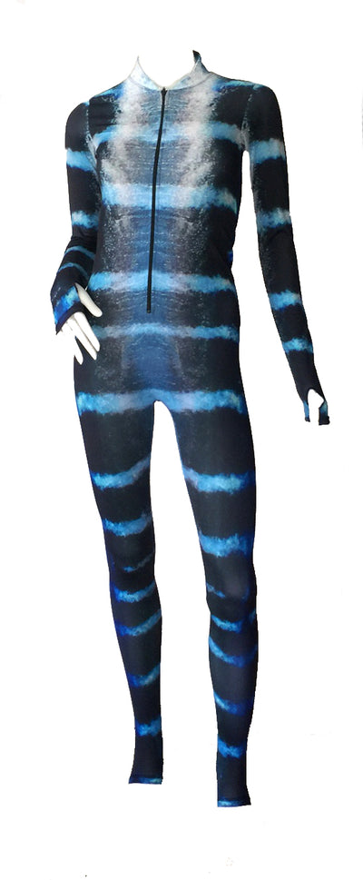 Mens - Wahoo Photo Print - Surf & Stinger Suit - Front Zip - Repreve® Fabric