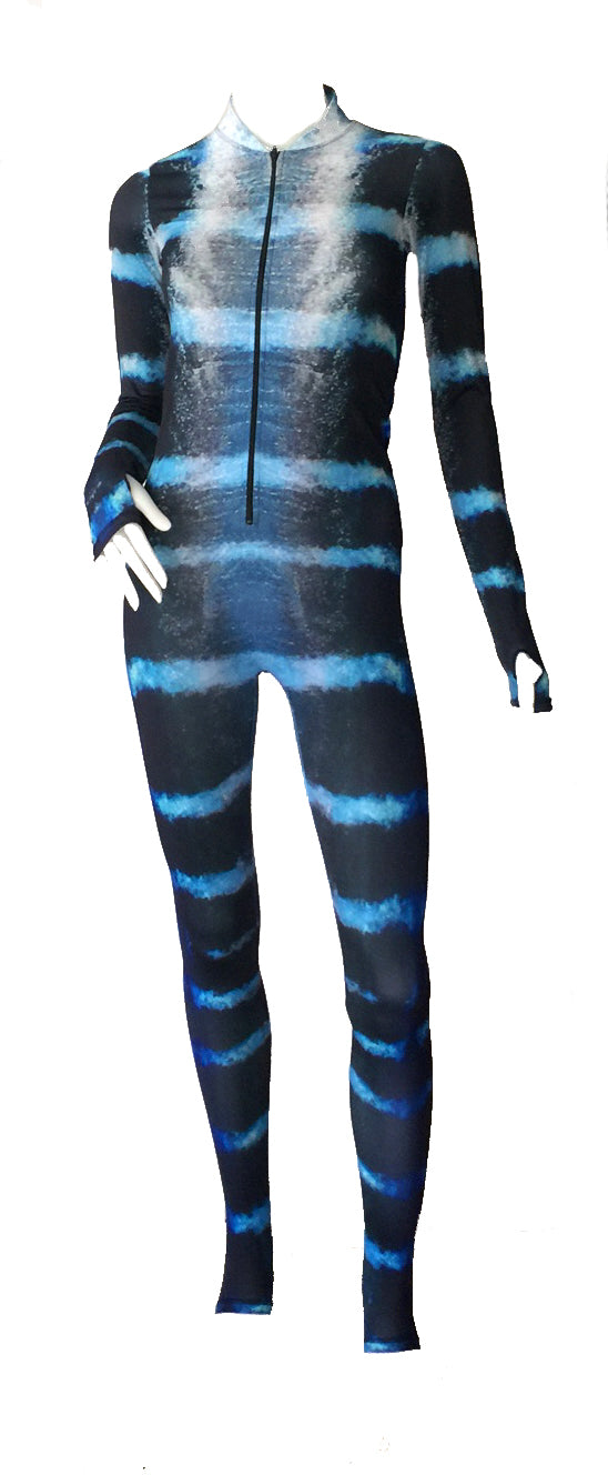 Womens - Wahoo Print - Surf & Stinger Suit - Front Zip - Repreve® Fabric