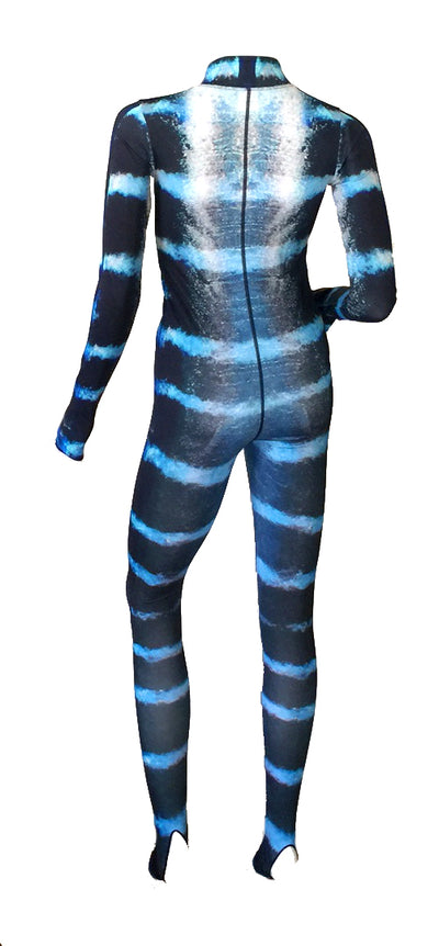 Womens - Wahoo Print - Surf & Stinger Suit - Front Zip - Repreve® Fabric