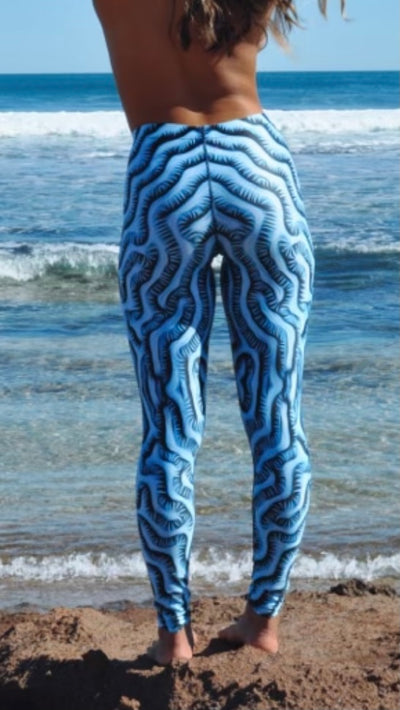 Coral Bay - Eco Leggings - Repreve® Fabric