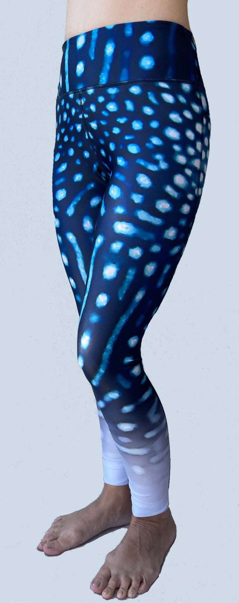 Whale Shark - Eco Fade MKII - Yoga Leggings - Repreve® Fabric