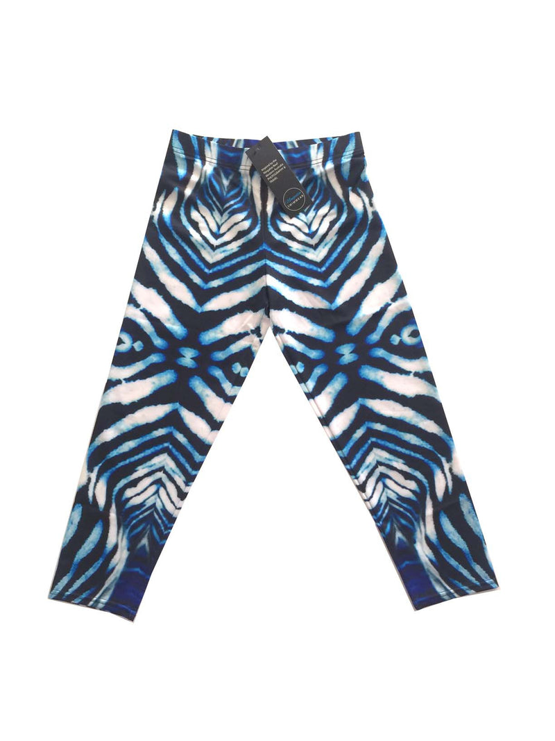 Ningaloo Stripe Capri 3/4 Leggings Repreve® Fabric