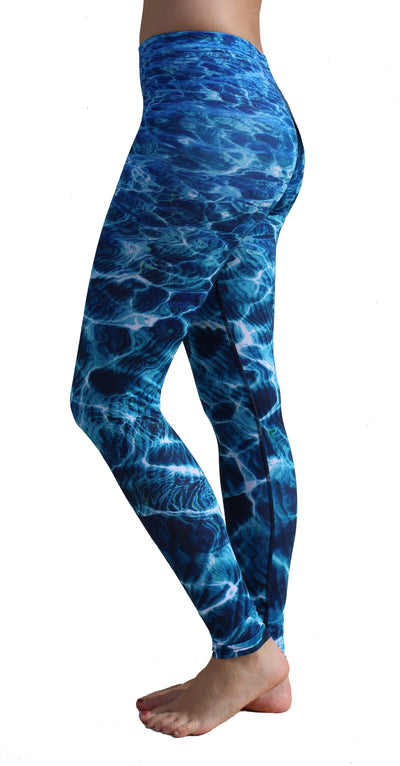 Turquoise Bay Leggings - Unisex - Repreve® Fabric