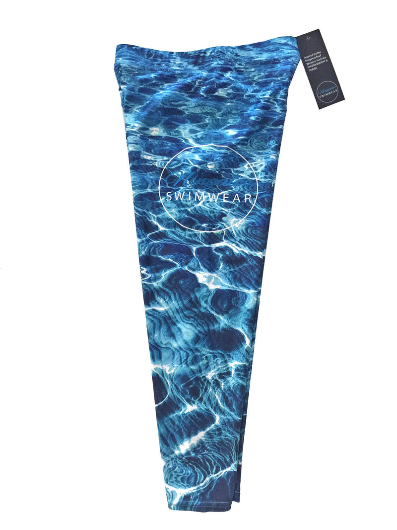 Turquoise Bay - Capri - 3/4 Leggings - Repreve® Fabric