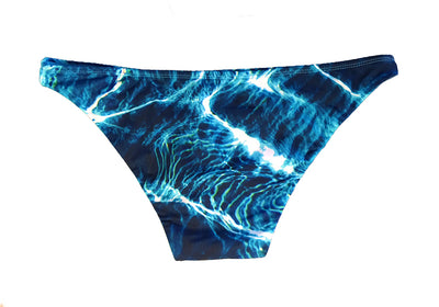 Turquoise Bay - Full Brief bikini  - Seamless - Repreve® Fabric