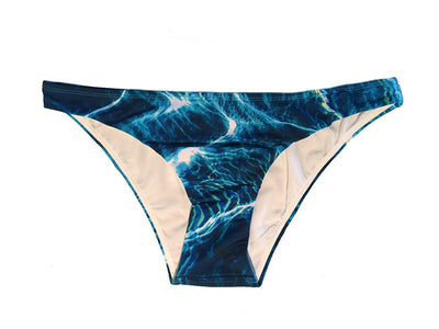 Turquoise Bay - Full Brief bikini  - Seamless - Repreve® Fabric