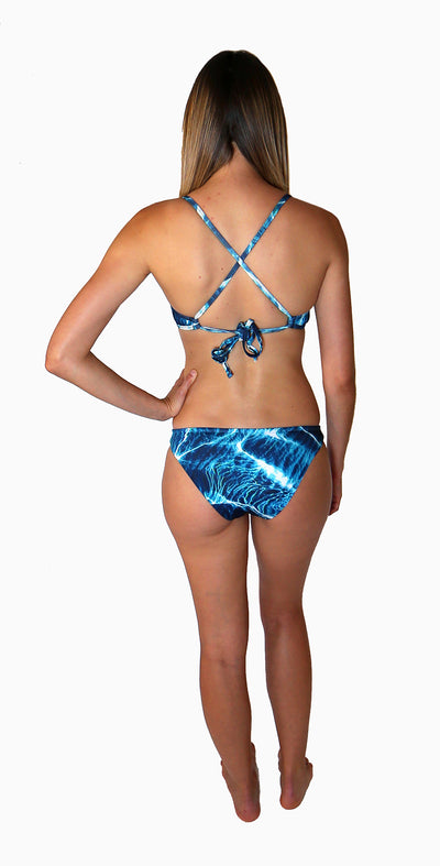 Marina Parrotfish - Seamless - Full Brief - Bikini Bottoms - Repreve® Fabric