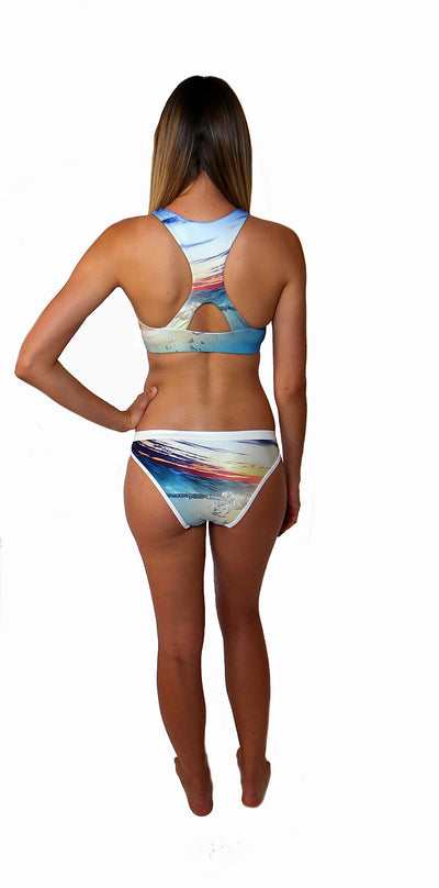 Zoey - Sunset Reef - Full Brief - Repreve® Fabric