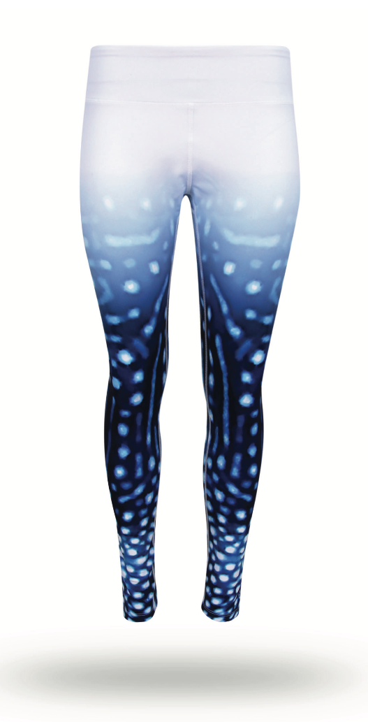 Whale Shark - Yoga Crop Top - Repreve® Fabric