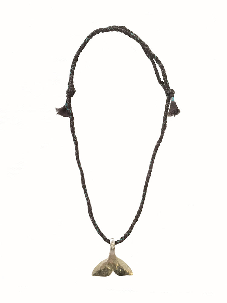 Silver Whale Tail Pendants - 3 sizes - pendant shown not necessarily one sent - all unique