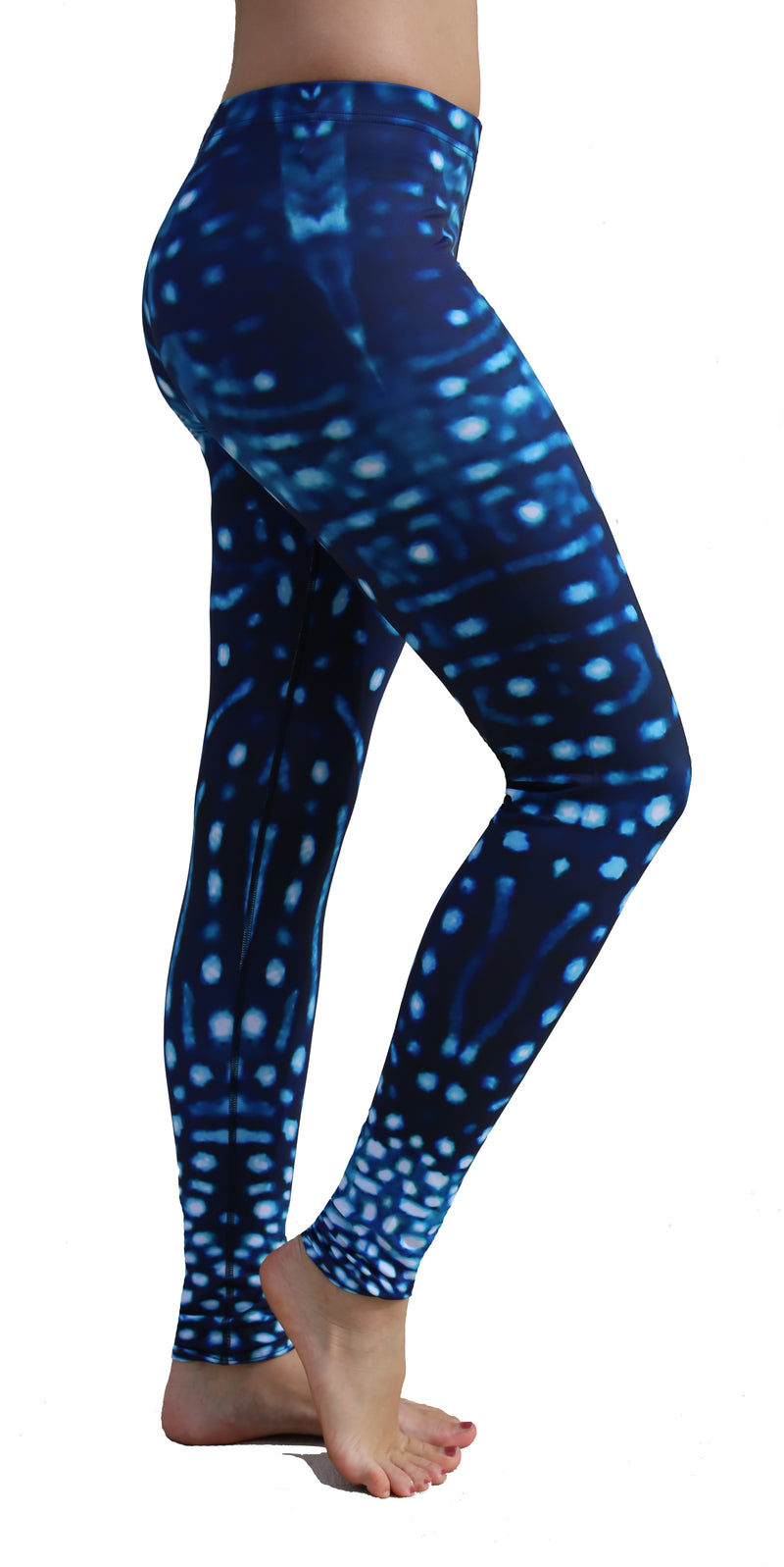 Whale Shark Eco Leggings - Repreve® Fabric