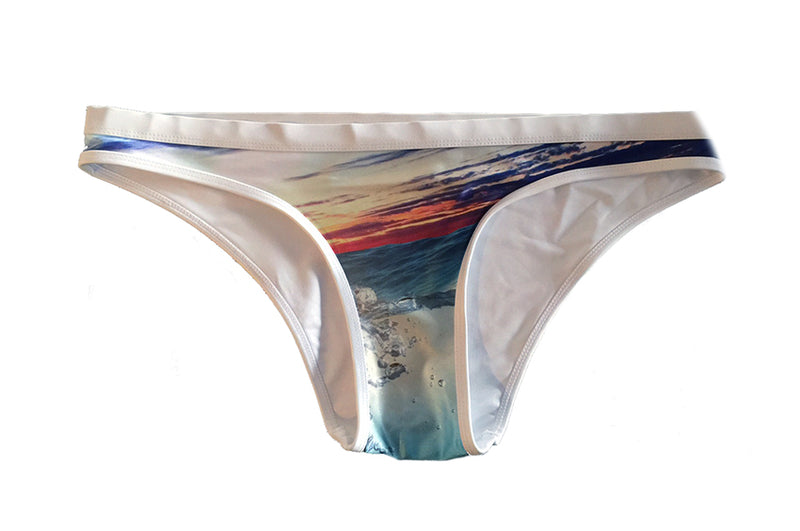 Zoey - Sunset Reef - Full Brief - Repreve® Fabric