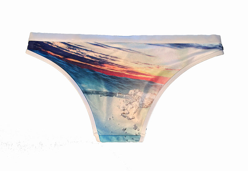 Zoey - Sunset Reef - Full Brief - Repreve® Fabric