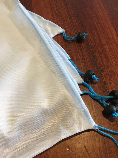 Reusable Veggie Bags - Ningaloo Defenders - Mira Blue