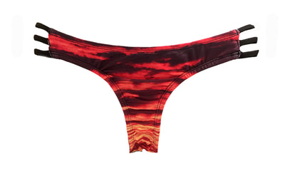 Jade Sunset - Bikini Bottoms - Repreve® Fabric
